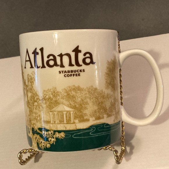 Starbucks 2012 Atlanta Global Icon City Collector Series 16 oz. Coffee Mug-EUC - Picture 8 of 8
